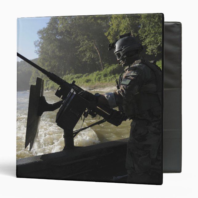 A Special Warfare Combatant-craft Crewman Binder (Front/Inside)