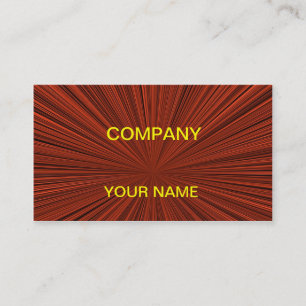 A spectacular red card ready to customize