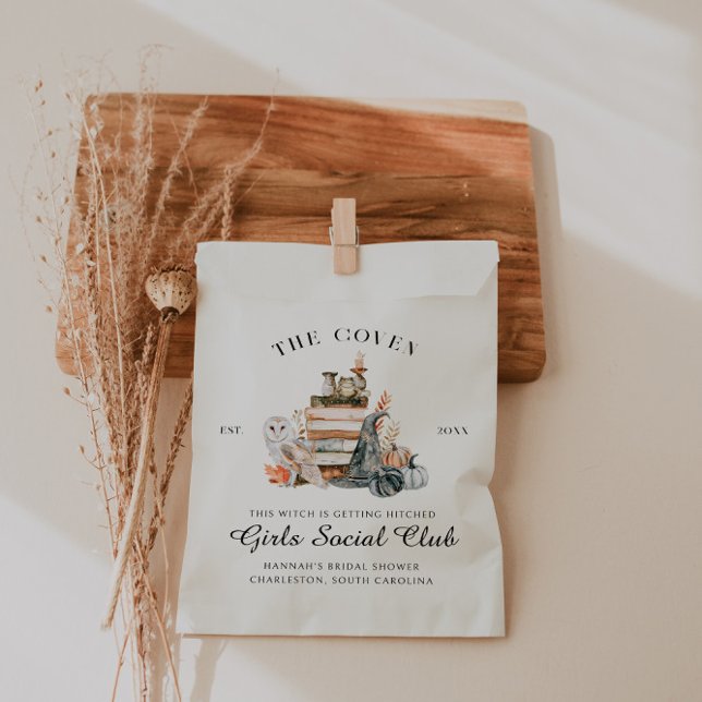 A Spell | Halloween Bridal Shower Favor Bag (Creator Uploaded)