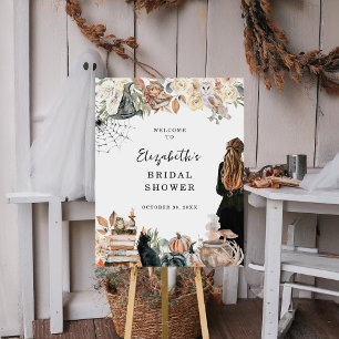 A Spell   Halloween Bridal Shower Welcome Foam Board