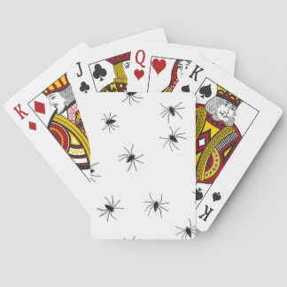 A Spiders flock (pattern) cartoon Poker Cards