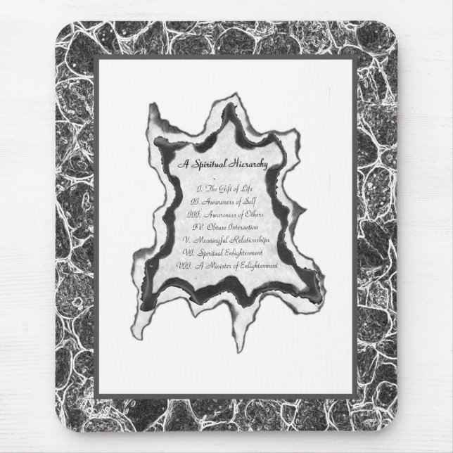 A Spiritual Hierarchy Mouse Pad (Front)