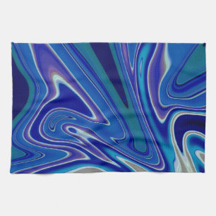 A Splash of Blue Kitchen Towel