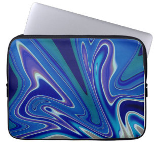A Splash of Blue Laptop Sleeve