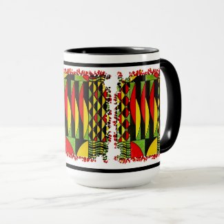 A Splash Of Color In Rhythm Mug