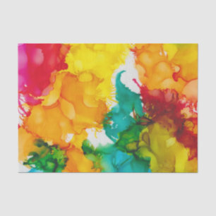 A Splash of color Tissue Paper