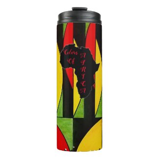 A Splash of Color With Rhythm  Thermal Tumbler