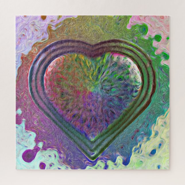 A Splash Of Love Jigsaw Puzzle (Vertical)