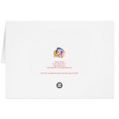 "A splash of red" Cards (Back Horizontal)