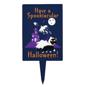 A Spooktacular Halloween Cake Topper
