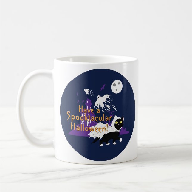 A Spooktacular Halloween Coffee Mug (Left)