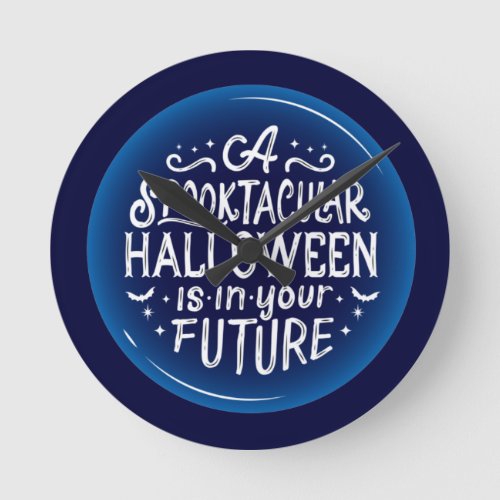 A Spooktacular Halloween Wall Clock