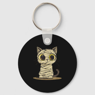 A Spooky And Adorable Mummy Cat Costume For Boys A Keychain