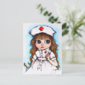 A Spoonful of Sugar...Nurse Postcard (Standing Front)