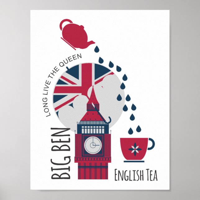 A Spot of English Tea Poster (Front)