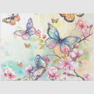 A Spring Butterfly Series Design #3 Tissue Paper