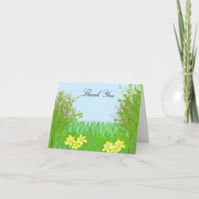 A Spring Day Thank You (Front)