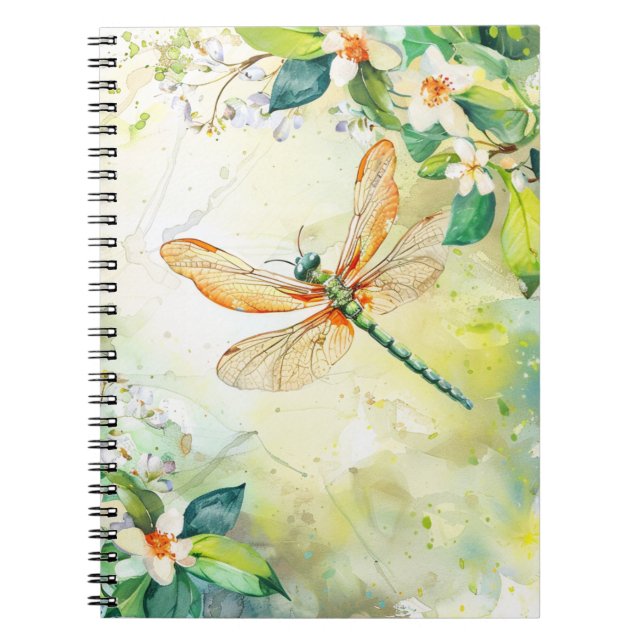 A Spring Dragonfly Notebook (Front)