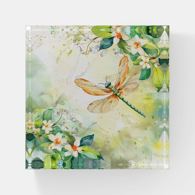 A Spring Dragonfly Paperweight (Front)