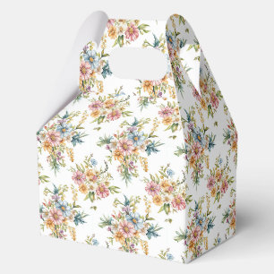 A Spring Floral Mothers Day Party Favor Box
