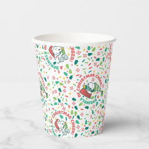 A Sprinkle of Christmas Cheer Pattern Paper Cups