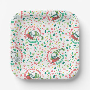 A Sprinkle of Christmas Cheer Pattern Paper Plates