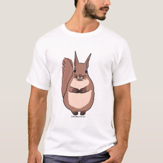 a squirrel standing just tightly in one's hand T-Shirt