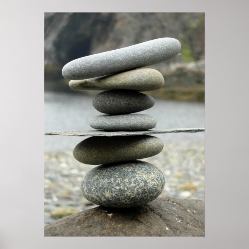 A Stack of Rocks Poster