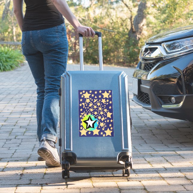 A Star Among Stars Sticker (Suitcase Insitu)
