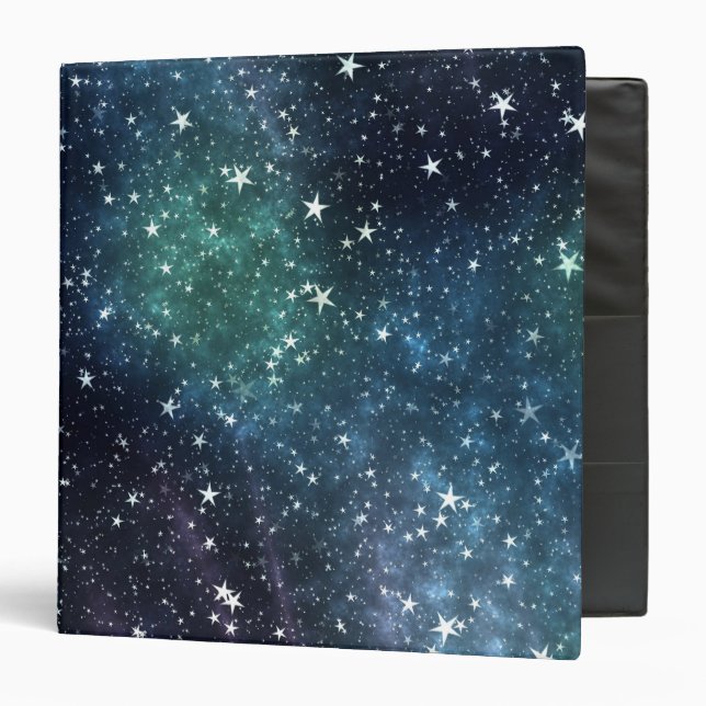 A Star Filled Night 3 Ring Binder (Front/Inside)