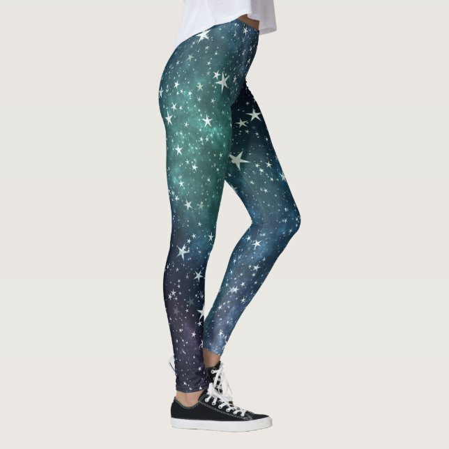 A Star Filled Night Leggings (Right)