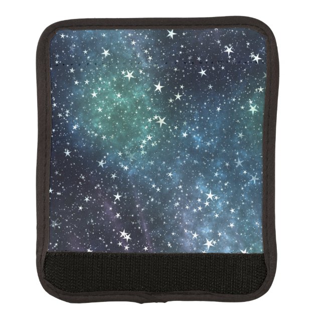 A Star Filled Night Luggage Handle Wrap (Front)