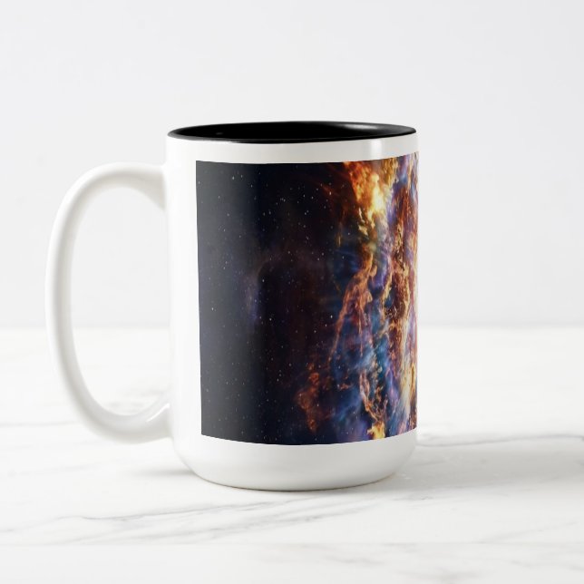 A Star Going Supernova Two-Tone Coffee Mug (Left)