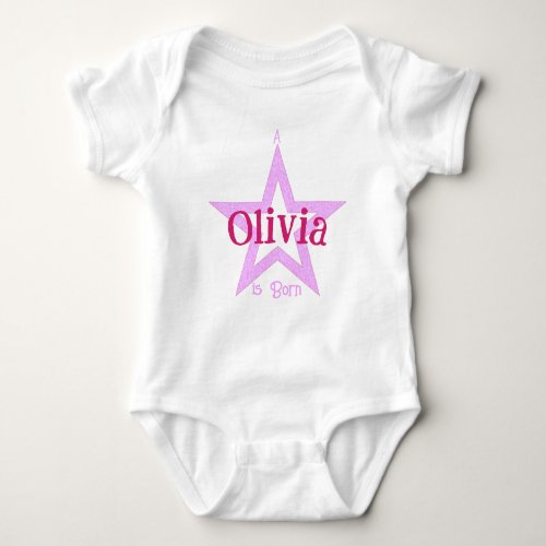 A Star is Born  Baby Bodysuit