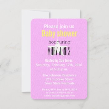 A Star Is Born Baby Shower Invitation by visionsoflife at Zazzle