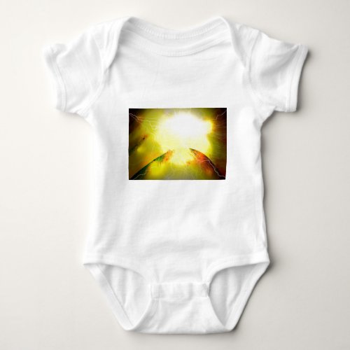 A Star Is Born _ Science Fiction Digital Art Baby Bodysuit