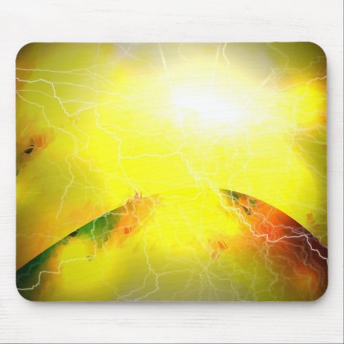 A Star Is Born _ Science Fiction Digital Art Mouse Pad