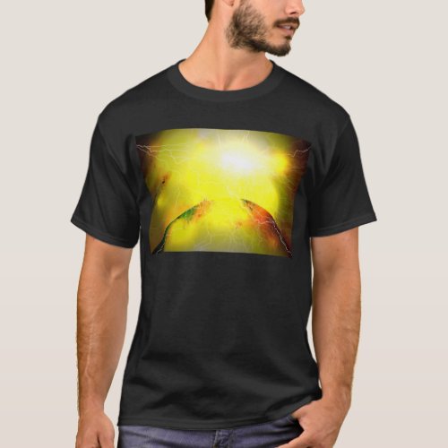 A Star Is Born _ Science Fiction Digital Art T_Shirt