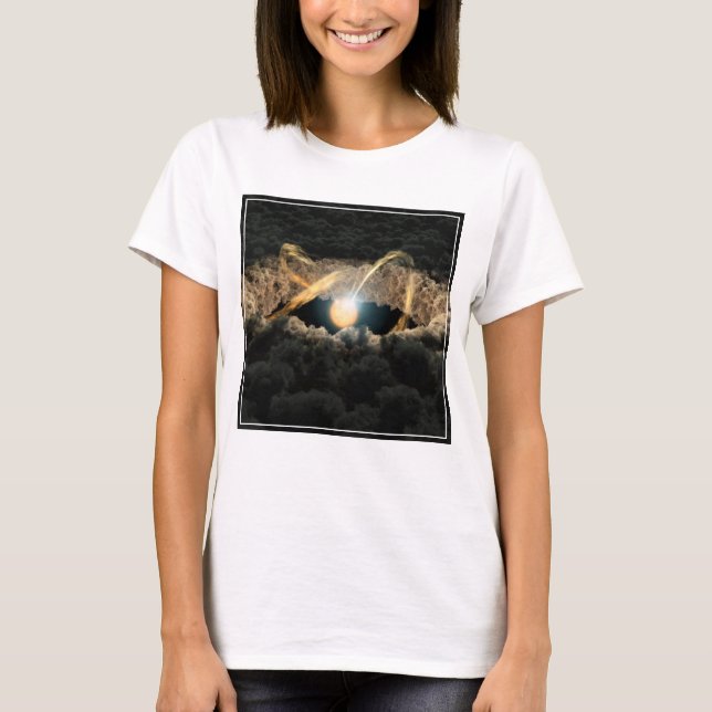 A Star Surrounded By A Protoplanetary Disk T-Shirt (Front)