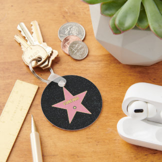 A Star with Your Name on it! Keychain