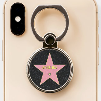 A Star with Your Name on it! Phone Ring Stand