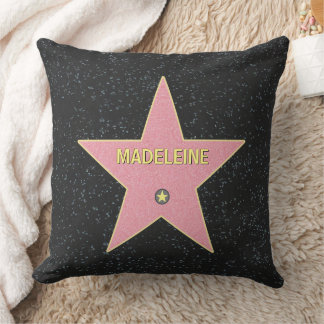 A Star with your Name on it! Throw Pillow