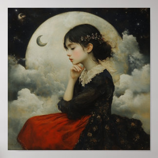A Stargazer’s Quiet Wish Poster