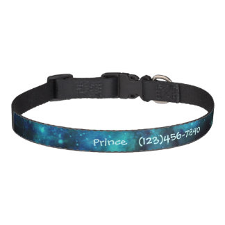 A Starry Night Personalized Dog Collar