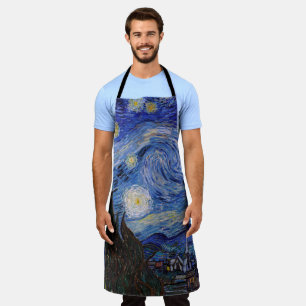 A Starry Night: Saint Remy by Vincent Van Gogh Apron