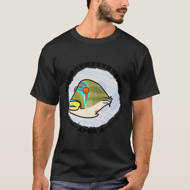 A State Fish Of Hawaii T-Shirt (Front)