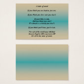 A State of Mind (Front & Back)