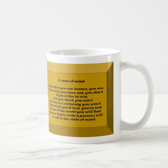 A State of Mind Coffee Mug (Right)
