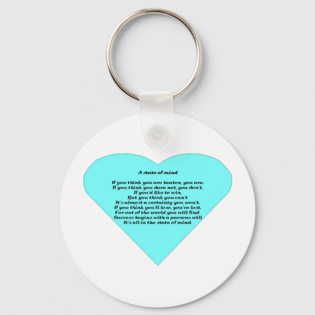 A State of Mind Keychain (Front)