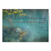 a Stay in touch note card (Front Horizontal)